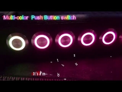 WS2812 RGB LED LIGHT METAL PUSH BUTTON SWITCH