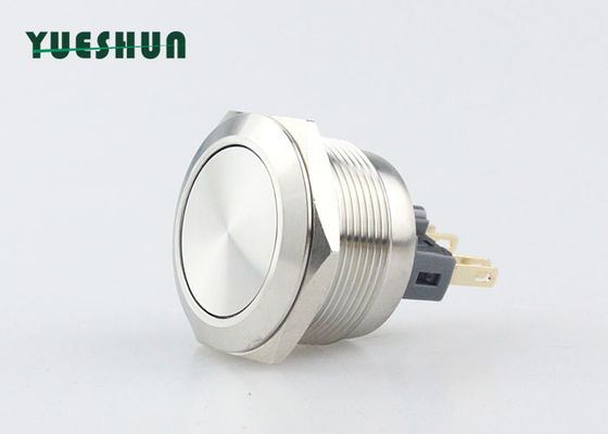 جودة  25mm Panel Mount Push Button Switch , Stainless Steel Push Button Switch مصنع