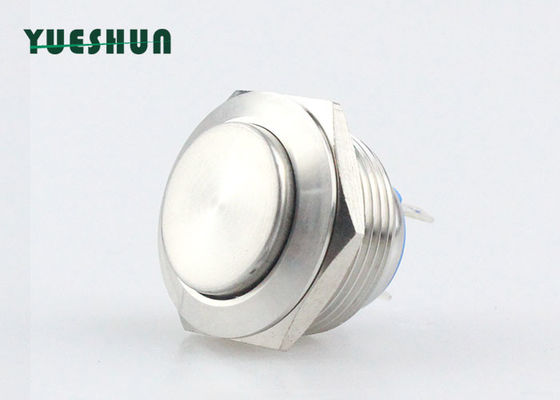 جودة  IP65 19mm Metal Push Button Switch , Micro Momentary Push Button Switch High Head مصنع