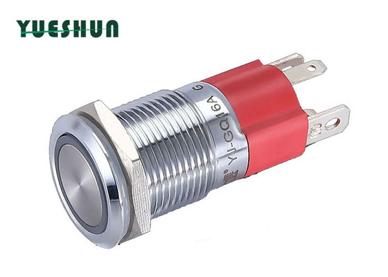 جودة  16MM Led Light Large Current 10A Push Button Switch مصنع