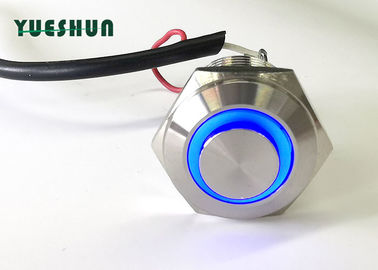 16mm Push Button Switch LED Illuminated Ring Type 12V 24V Customized Available